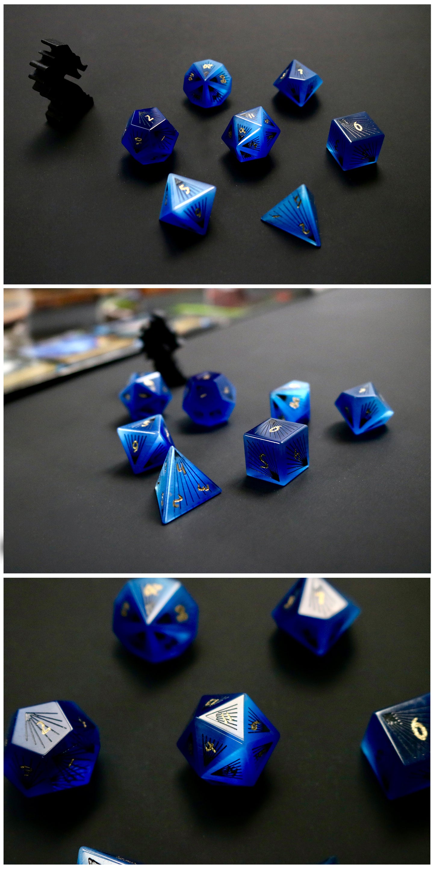 DiceNest 76Ray Gemstone dice RPG dice