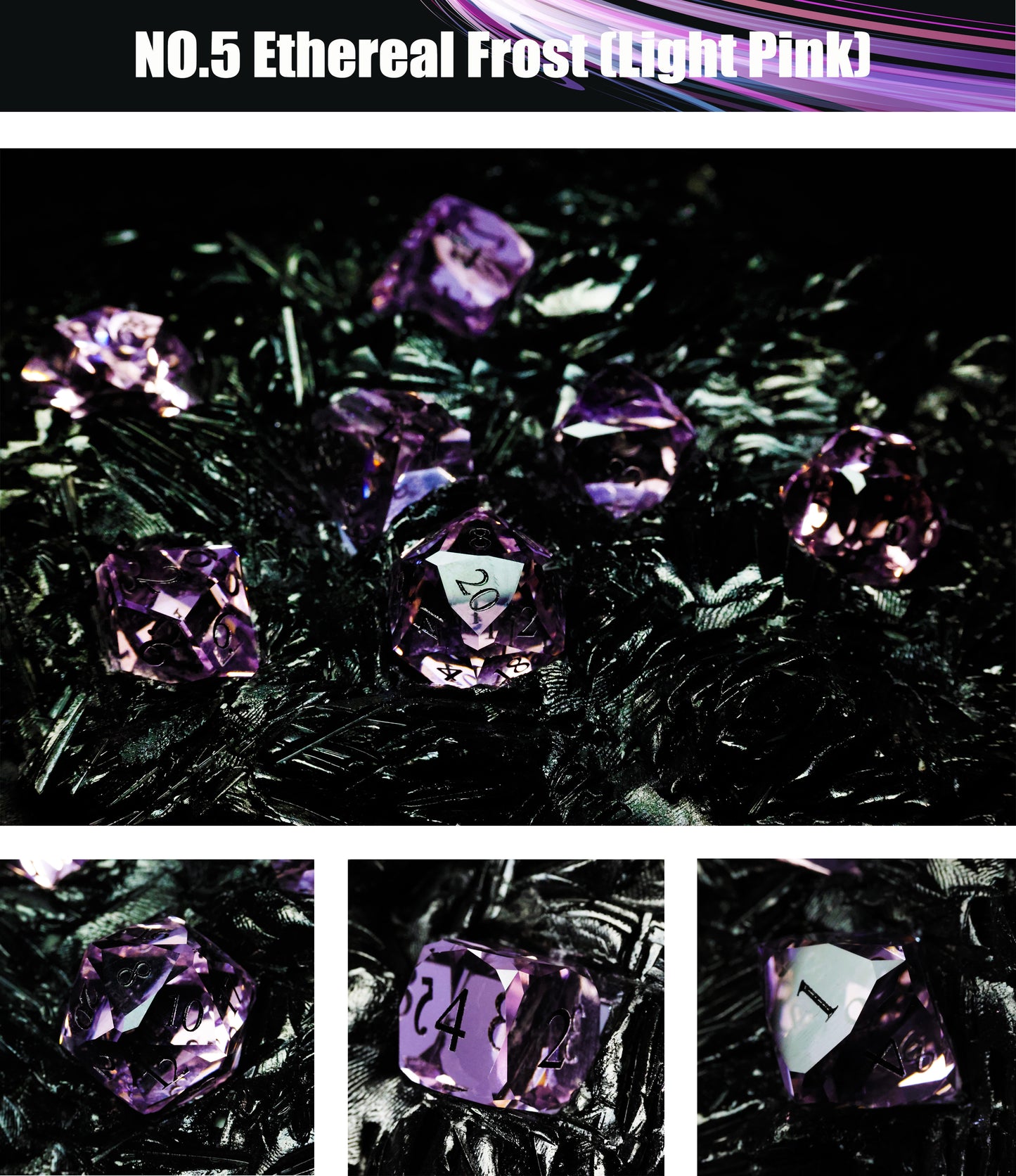 "Mystic Luminance" – Radiant Crystals of Magic