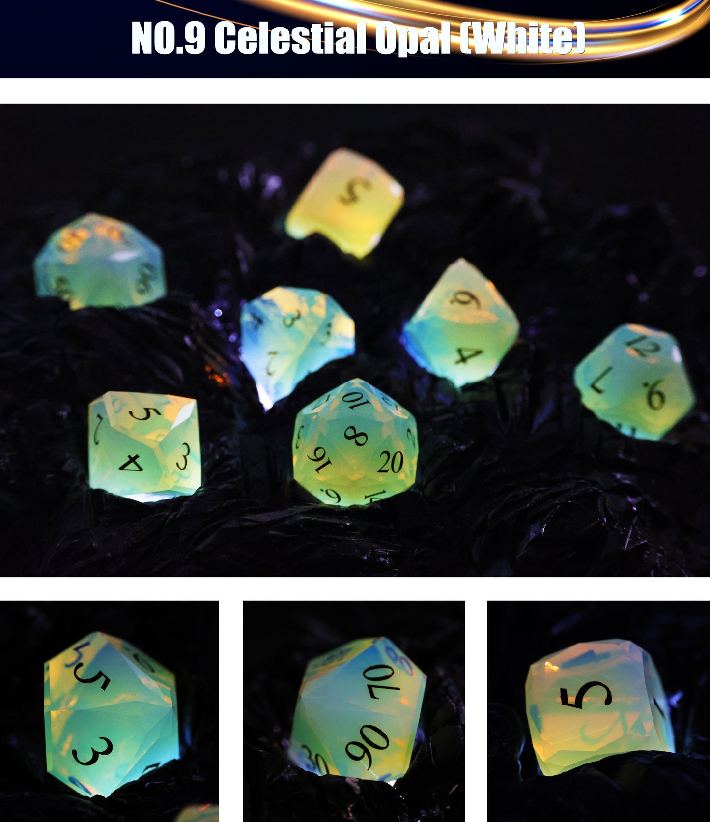 "Mystic Luminance" – Radiant Crystals of Magic