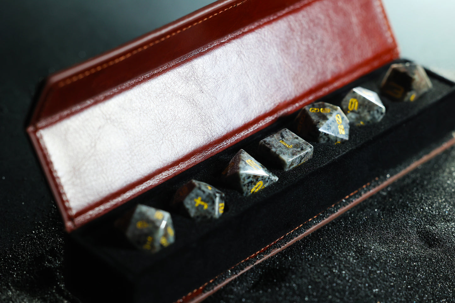 Flame Star - Solar System-themed Dice Set