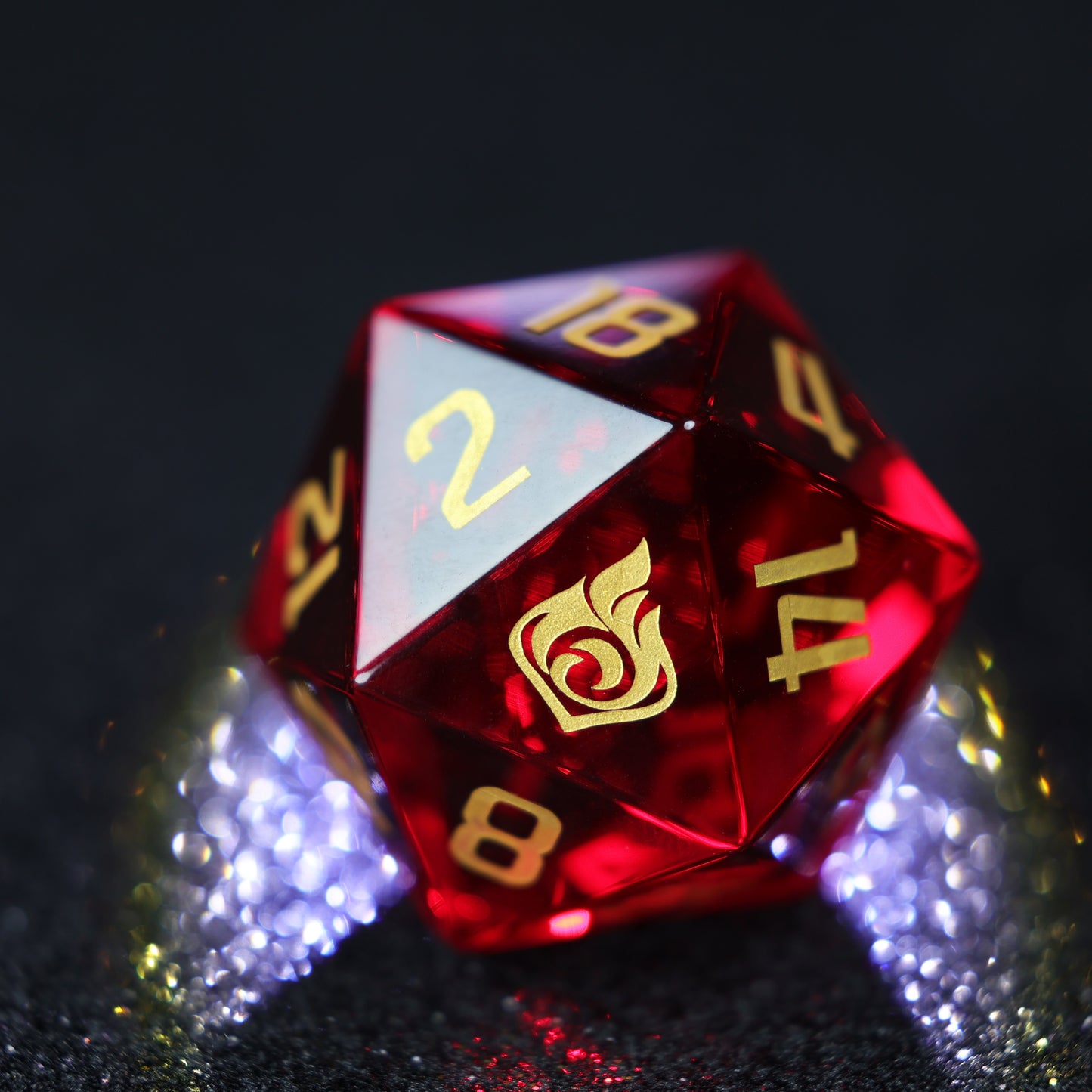 Oversized Genshin Impact D20 Dice Set