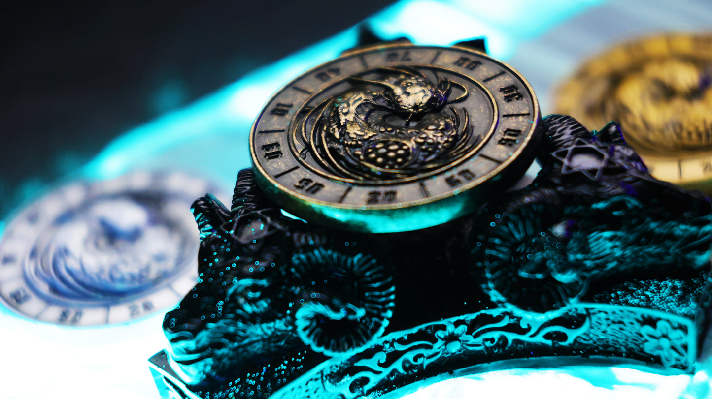 TRPG Cthulhu Coin Dice-Summon