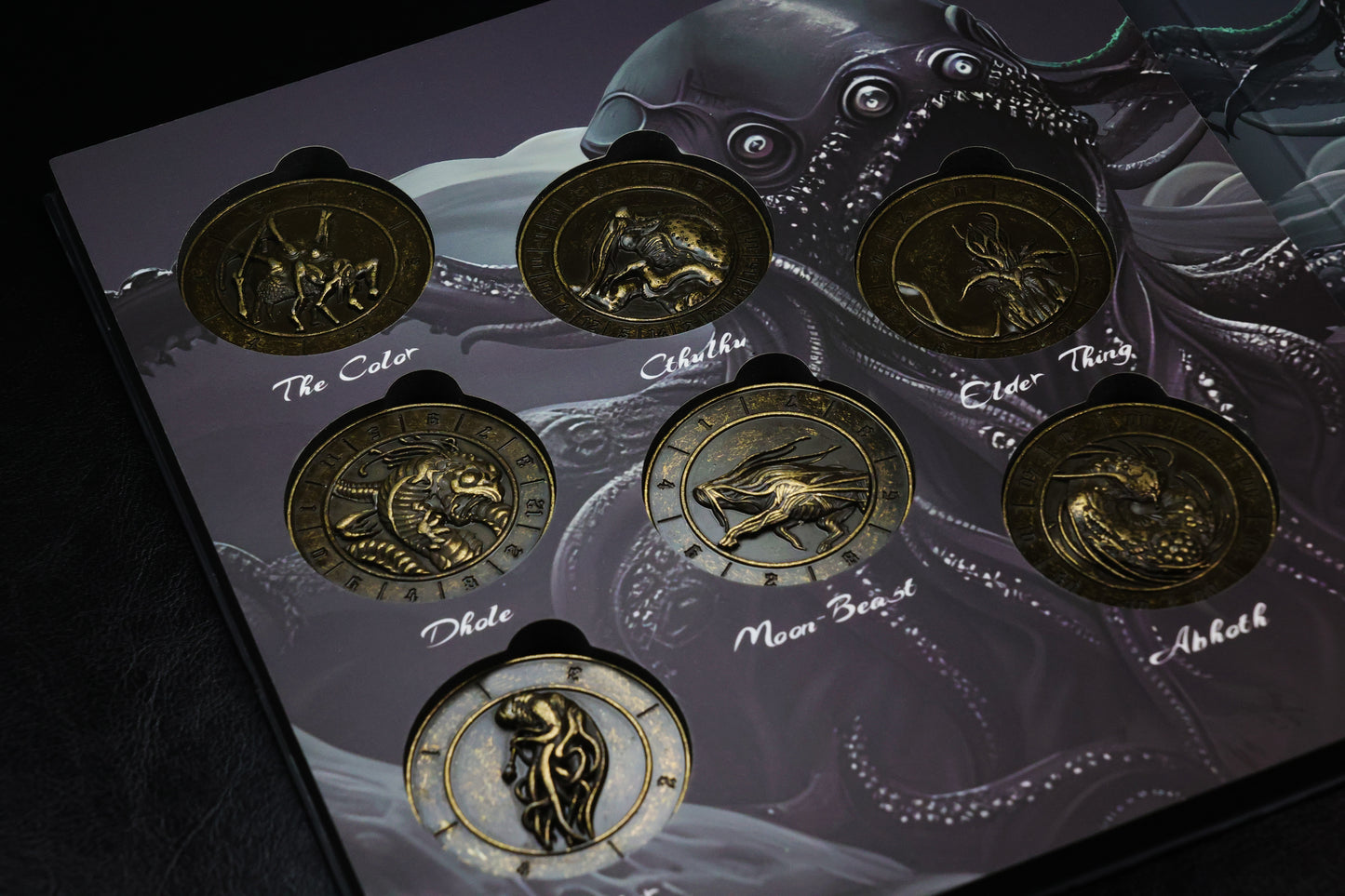 TRPG Cthulhu Coin Dice-Summon