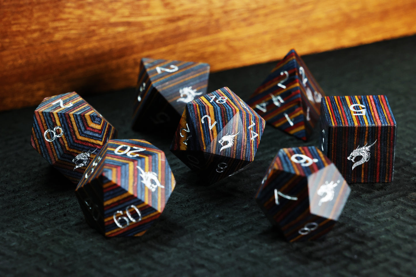 DiceNest *Dragonflame Dice Series 2 - Unburned Ashes