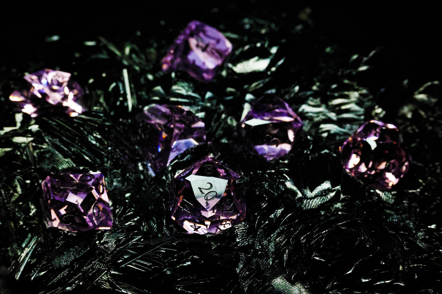 "Mystic Luminance" – Radiant Crystals of Magic