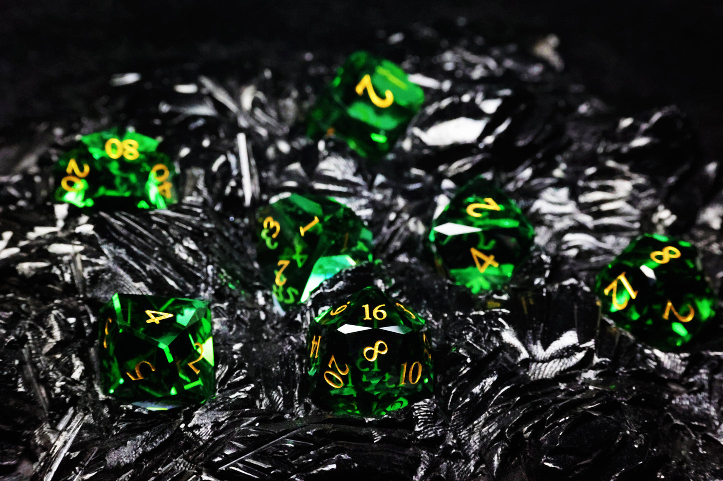 "Mystic Luminance" – Radiant Crystals of Magic