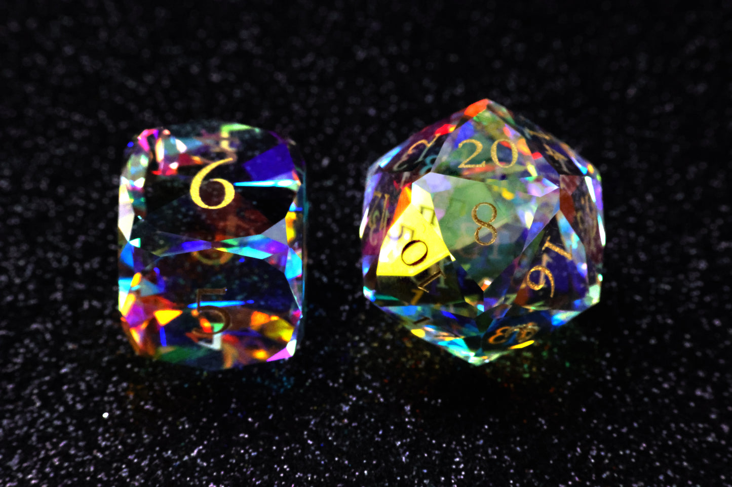 DiceNest D&D **Prismatic Radiance Dice**