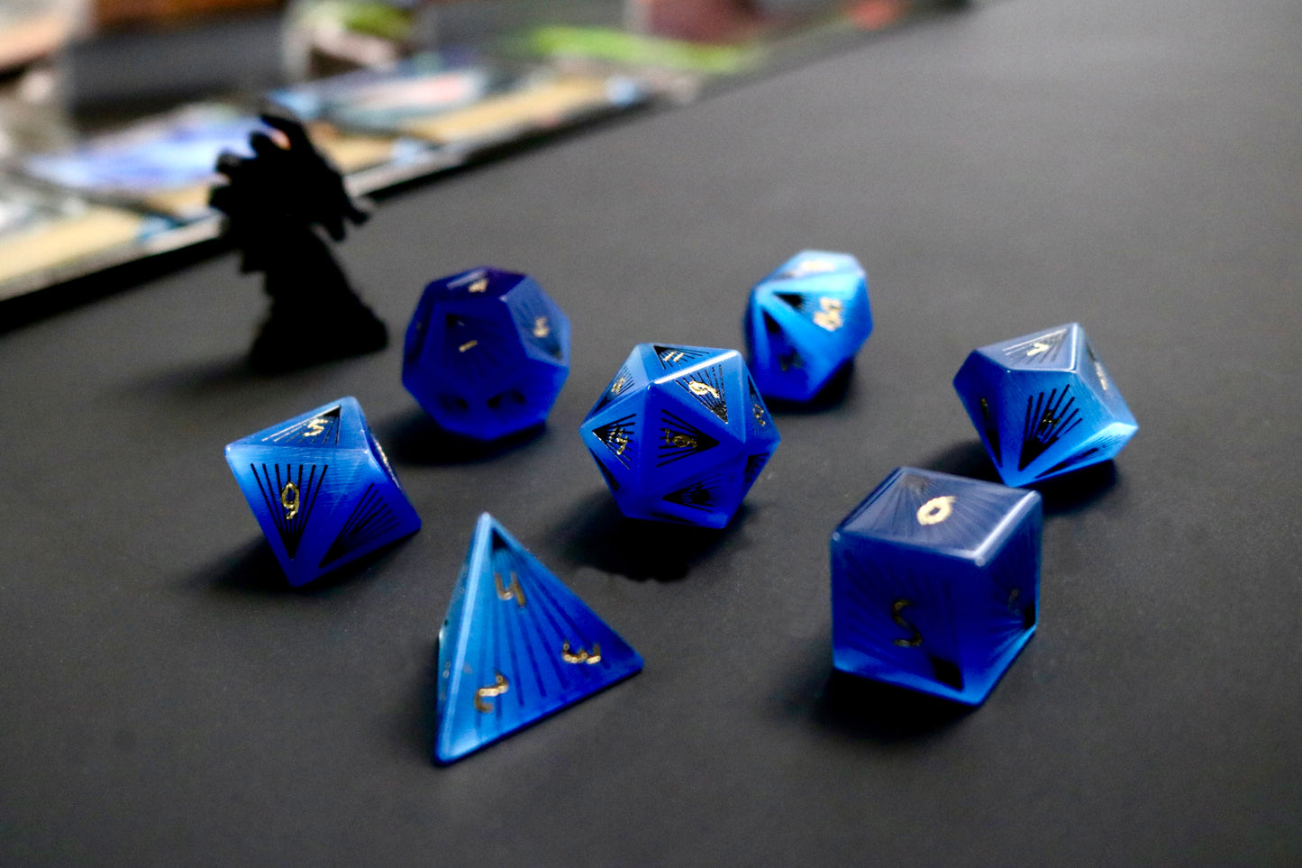DiceNest 76Ray Gemstone dice RPG dice