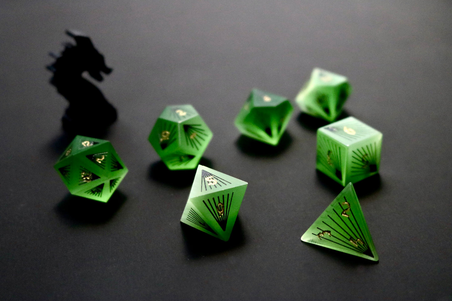 DiceNest 76Ray Gemstone dice RPG dice