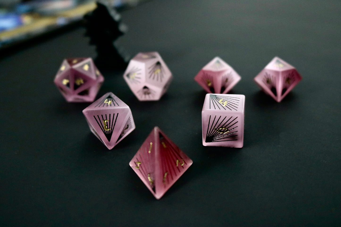 DiceNest 76Ray Gemstone dice RPG dice