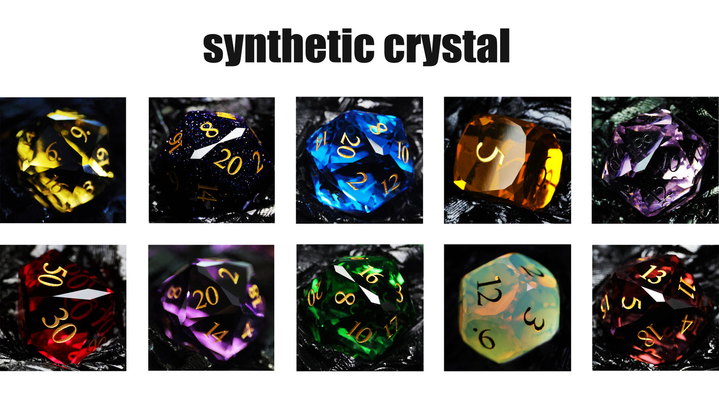 "Mystic Luminance" – Radiant Crystals of Magic