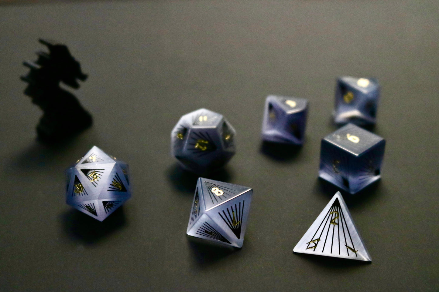 DiceNest 76Ray Gemstone dice RPG dice