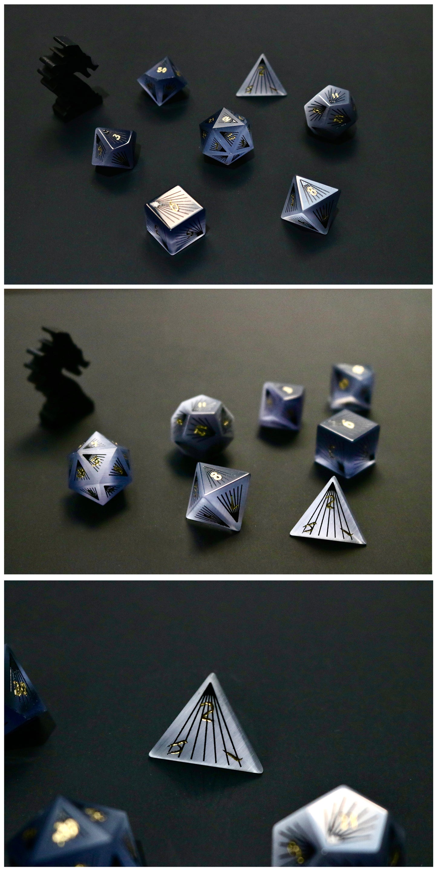 DiceNest 76Ray Gemstone dice RPG dice