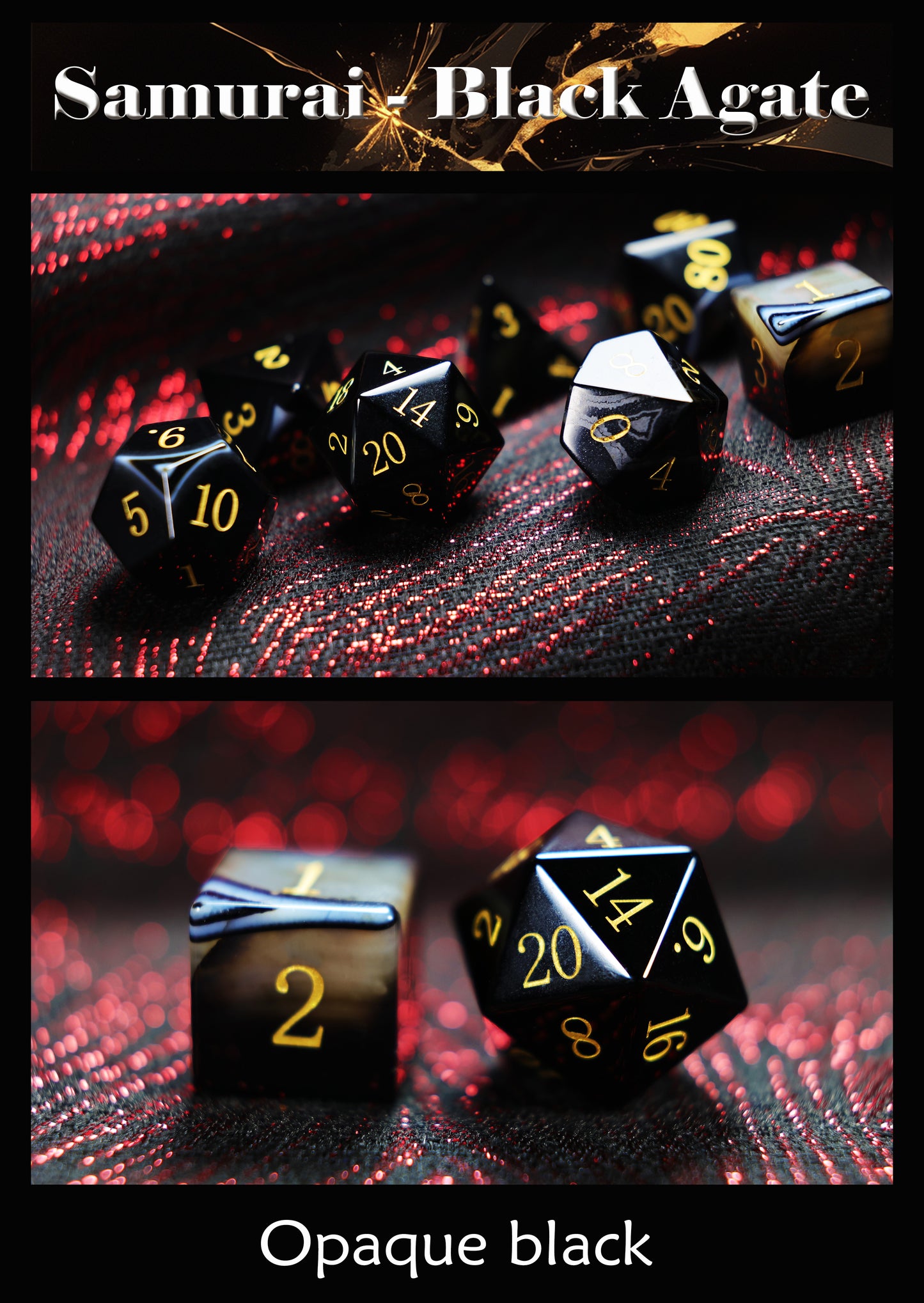 ✨Spectrum✨- Mysterious Agate Dice✨