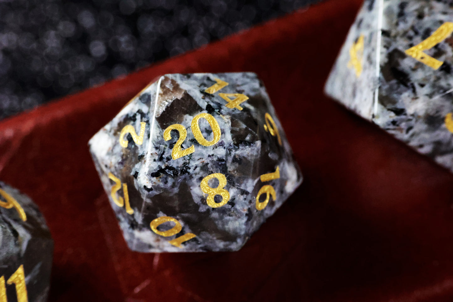 Flame Star - Solar System-themed Dice Set