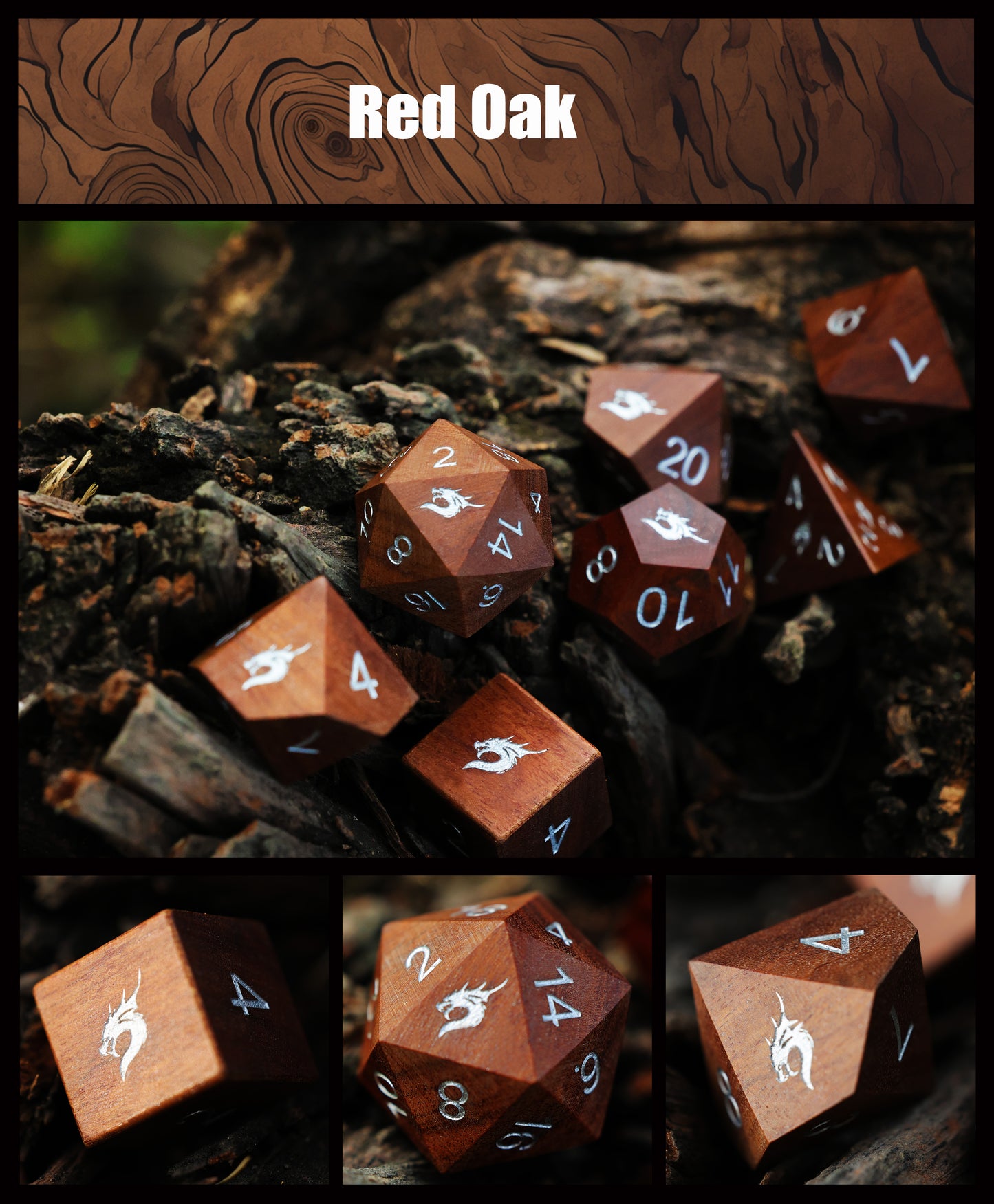 DiceNest *Dragonflame Dice Series 2 - Unburned Ashes