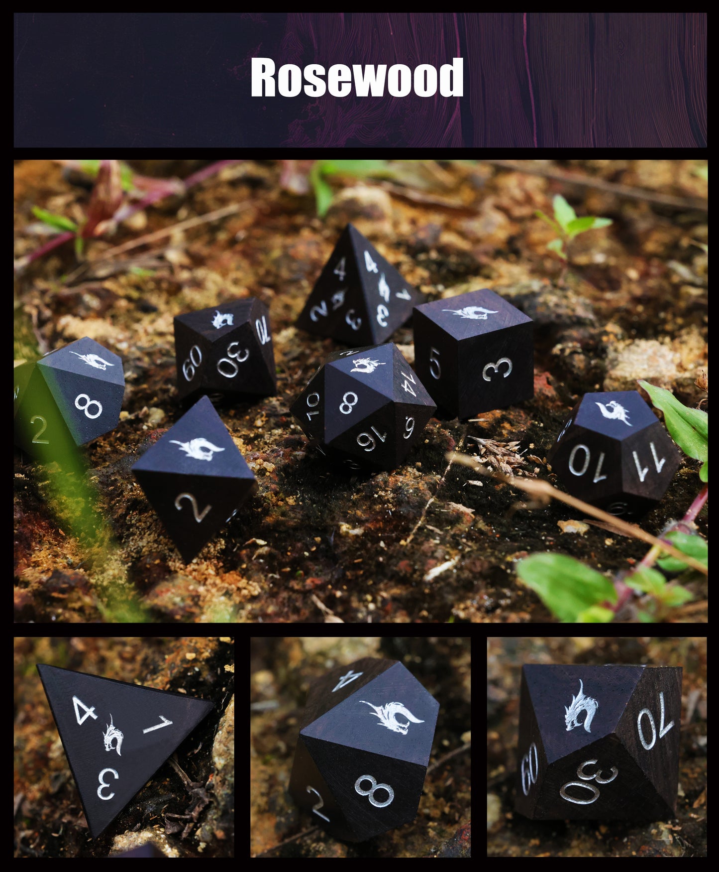 DiceNest *Dragonflame Dice Series 2 - Unburned Ashes