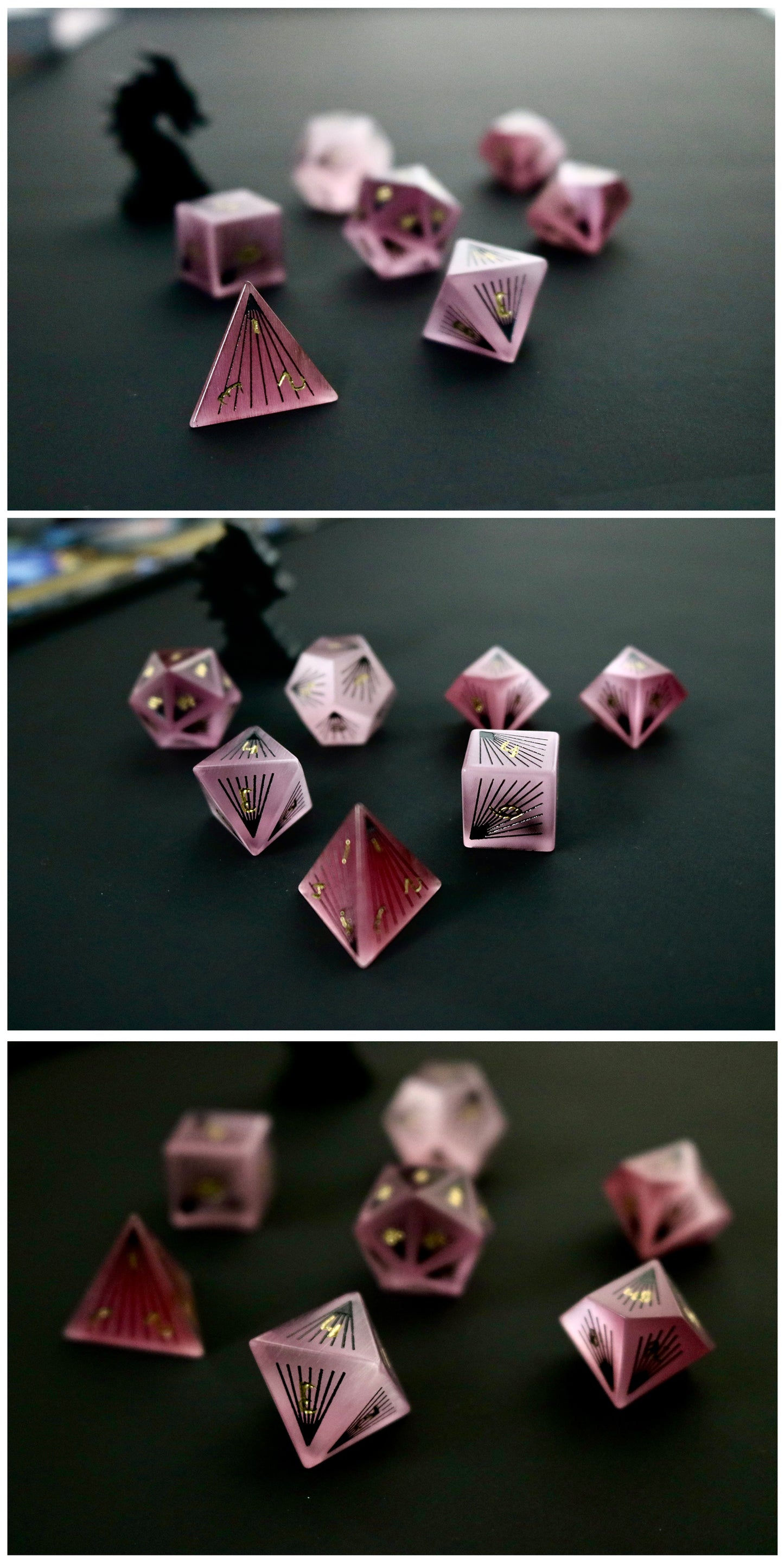 DiceNest 76Ray Gemstone dice RPG dice