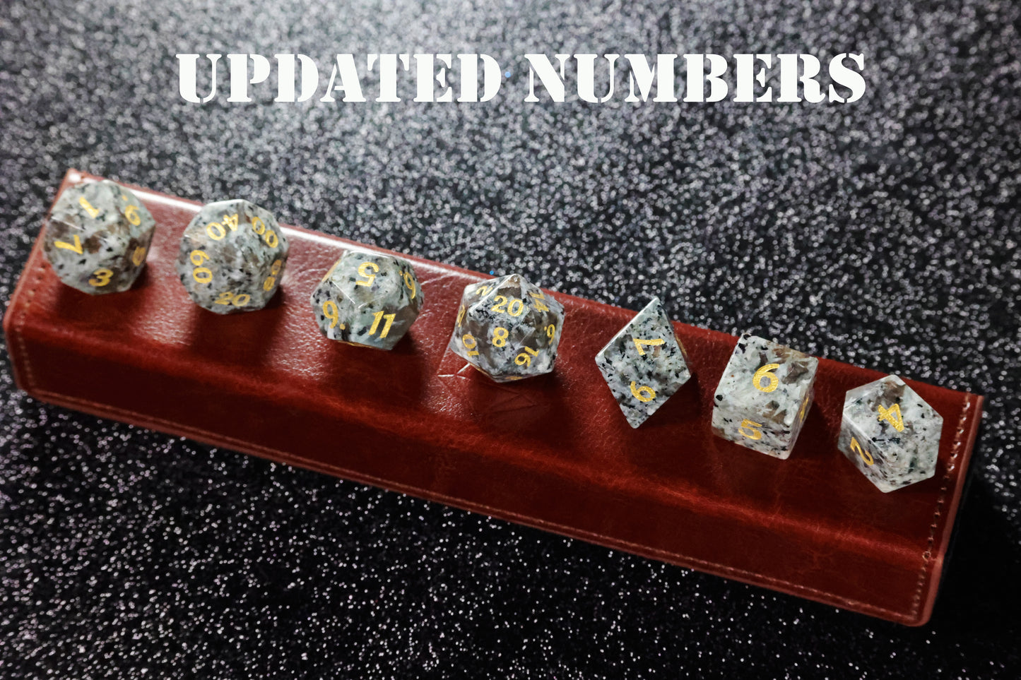 Flame Star - Solar System-themed Dice Set