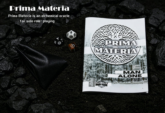 Prima Materia - an alchemical oracle for solo role-playing, worldbuilding, and creative inquiry