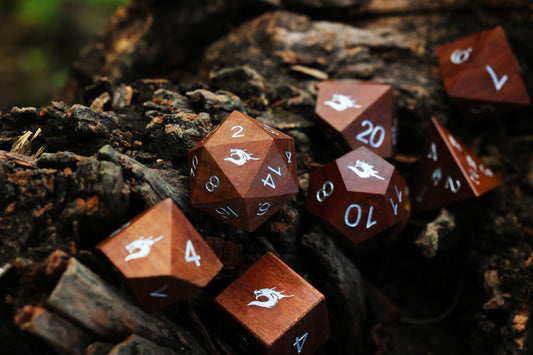 DiceNest  *Dragonflame Dice Series 2 - Unburned Ashes