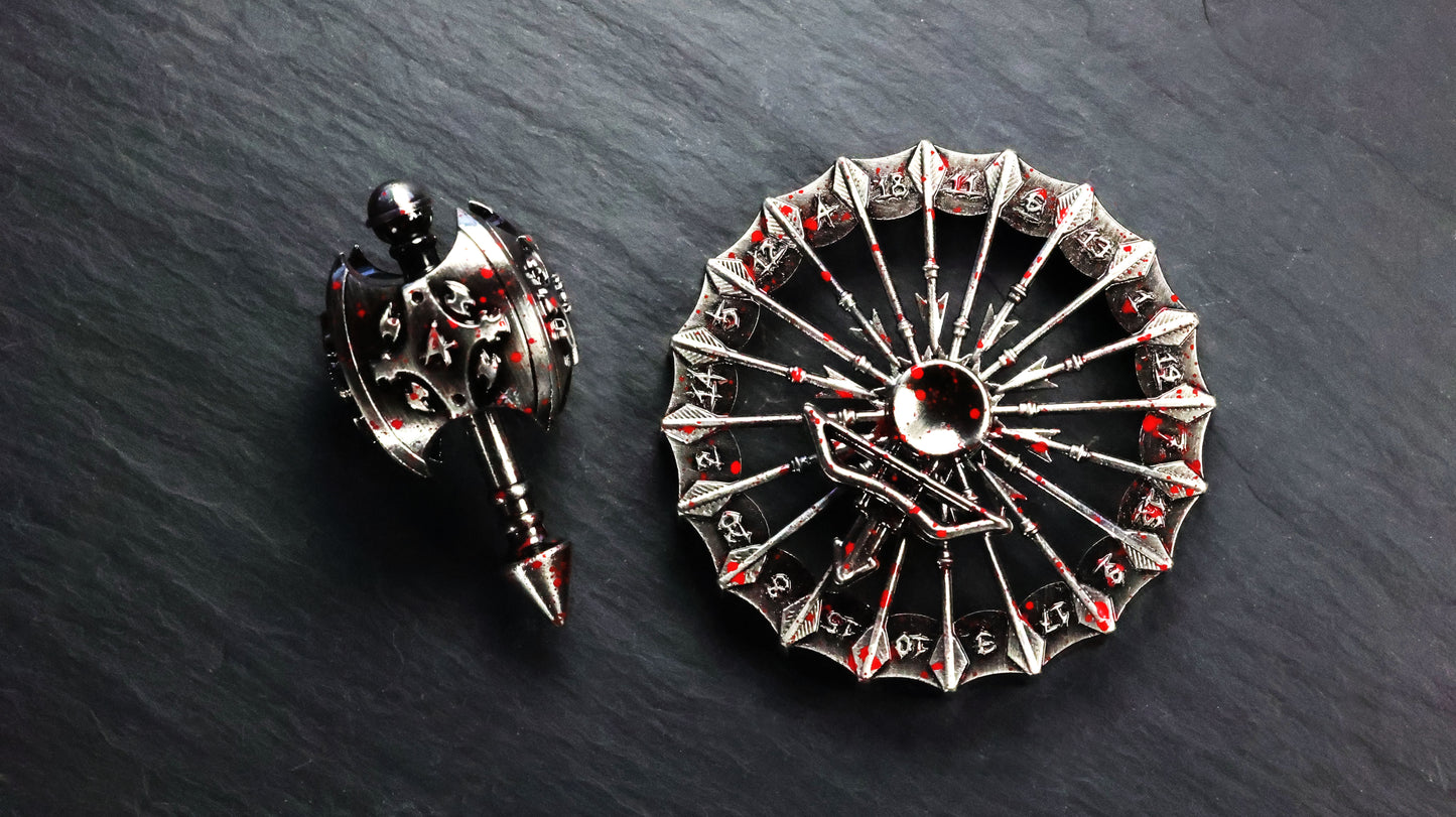 DiceNest    Fate Arsenal – Multi-structure dice inspired by iconic D&D classes