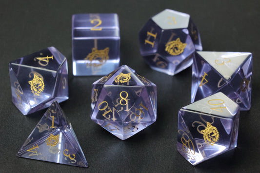 DiceNest   Eclipse Wolfshade--- Icy Violet Crystal