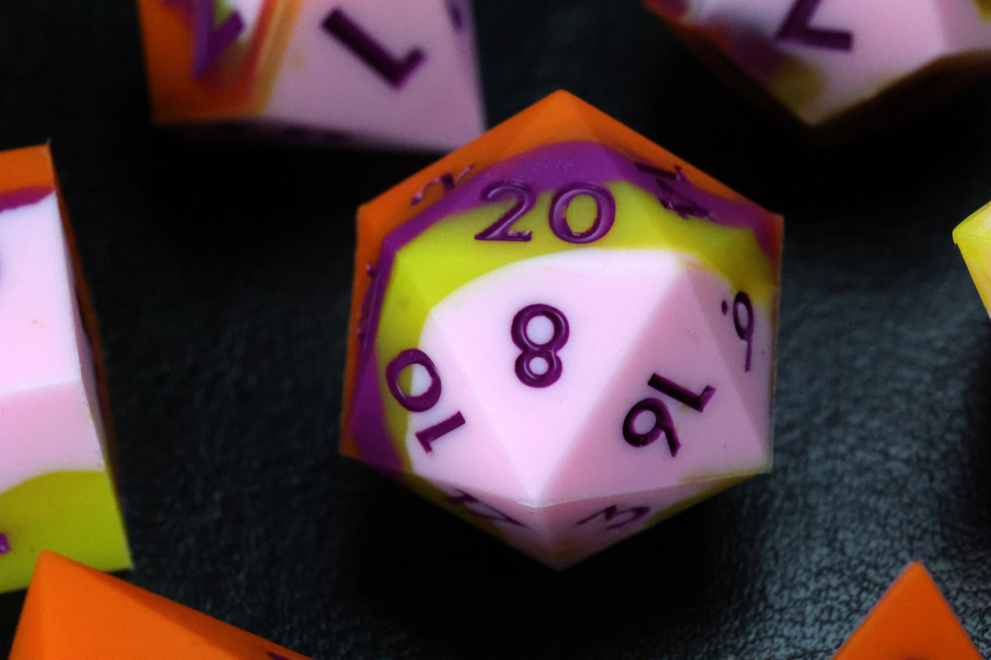 DiceNest   Rainbow Silicone Dice Set · Perfect for Board Games & TTRPGs
