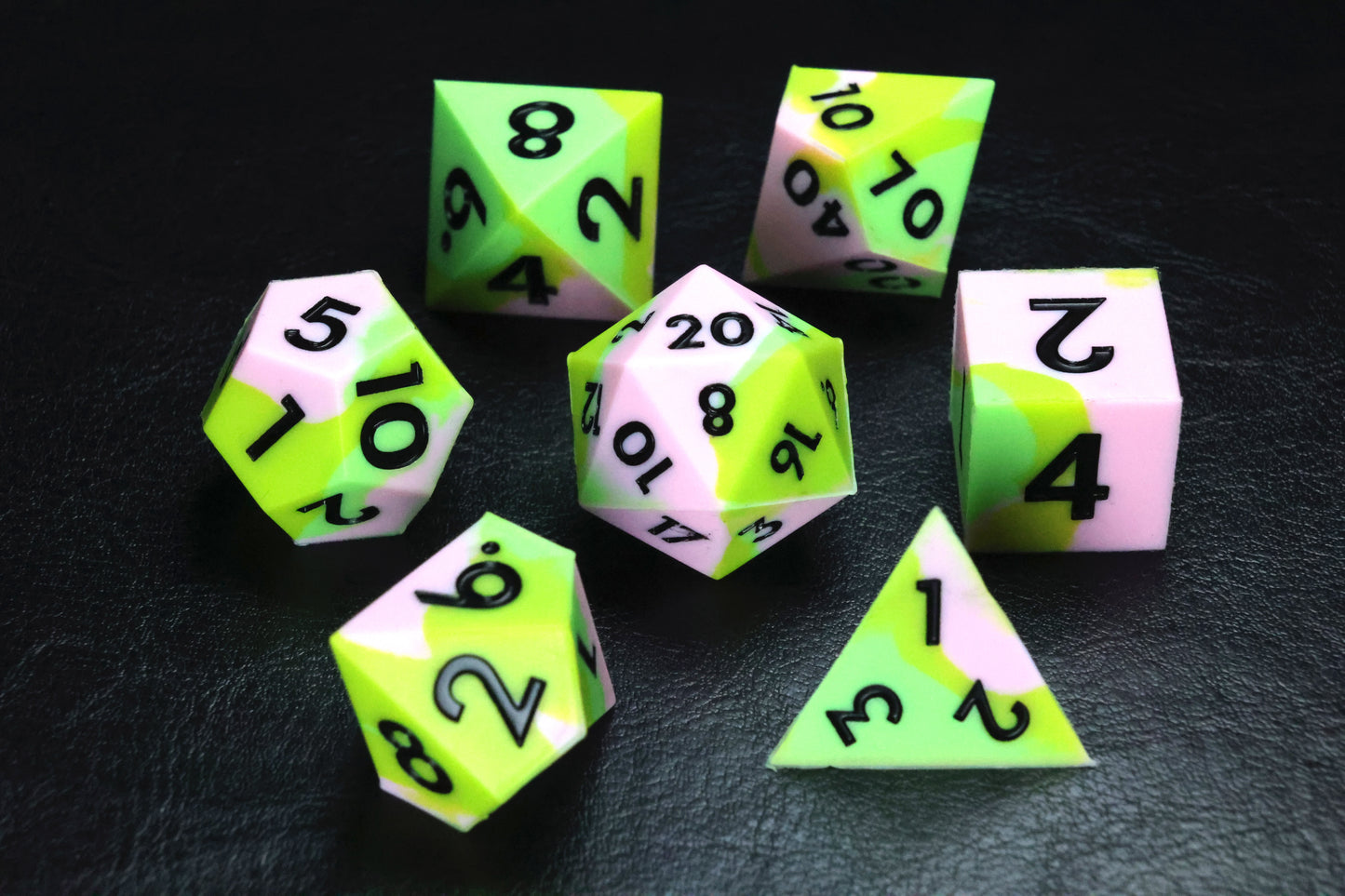 DiceNest   Rainbow Silicone Dice Set · Perfect for Board Games & TTRPGs