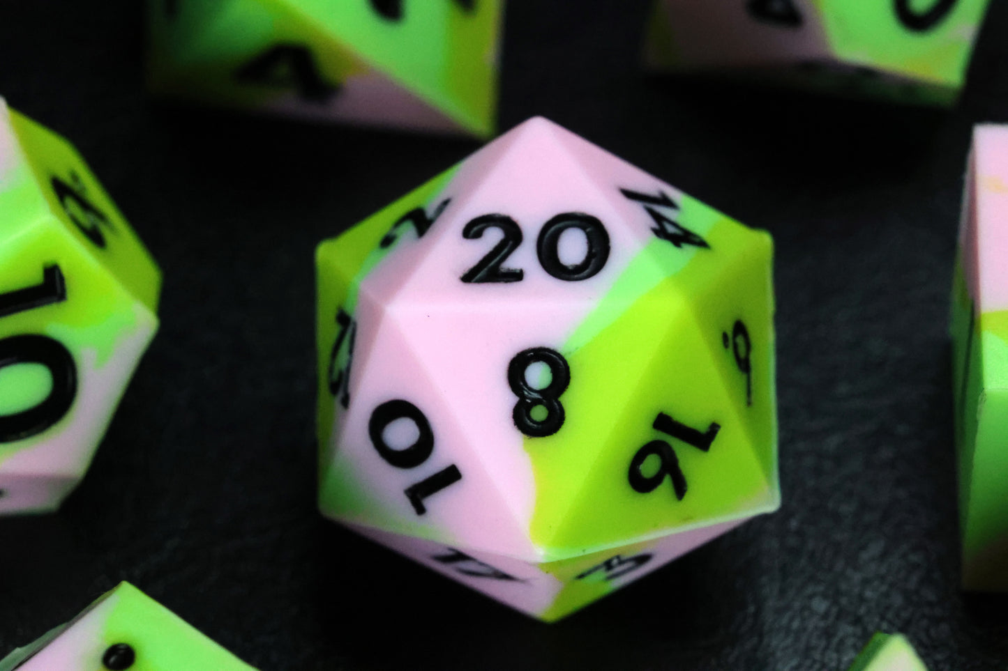 DiceNest   Rainbow Silicone Dice Set · Perfect for Board Games & TTRPGs