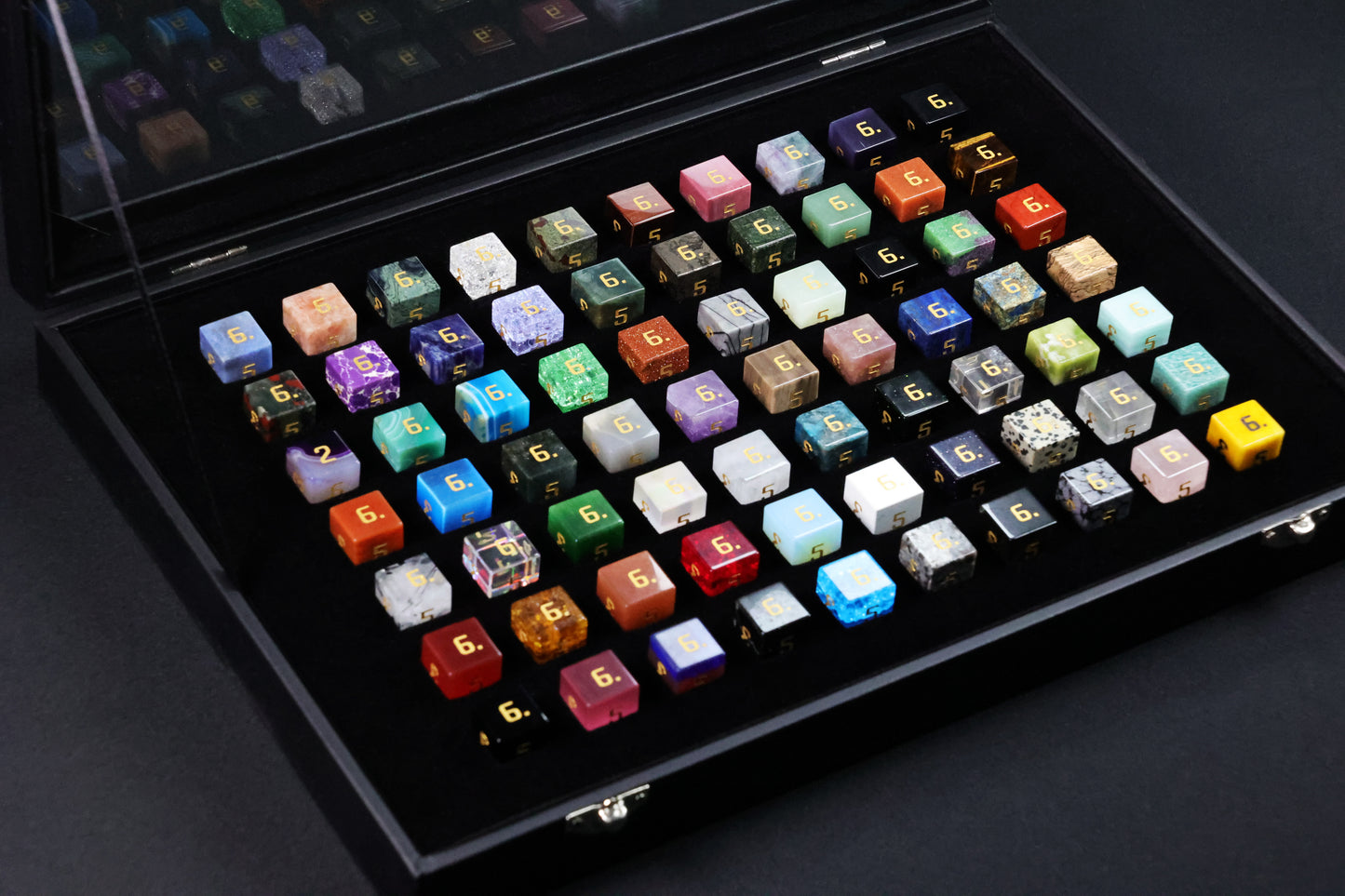 DiceNest  *** Mystic Realm G70 – Global Gemstone Dice Collection