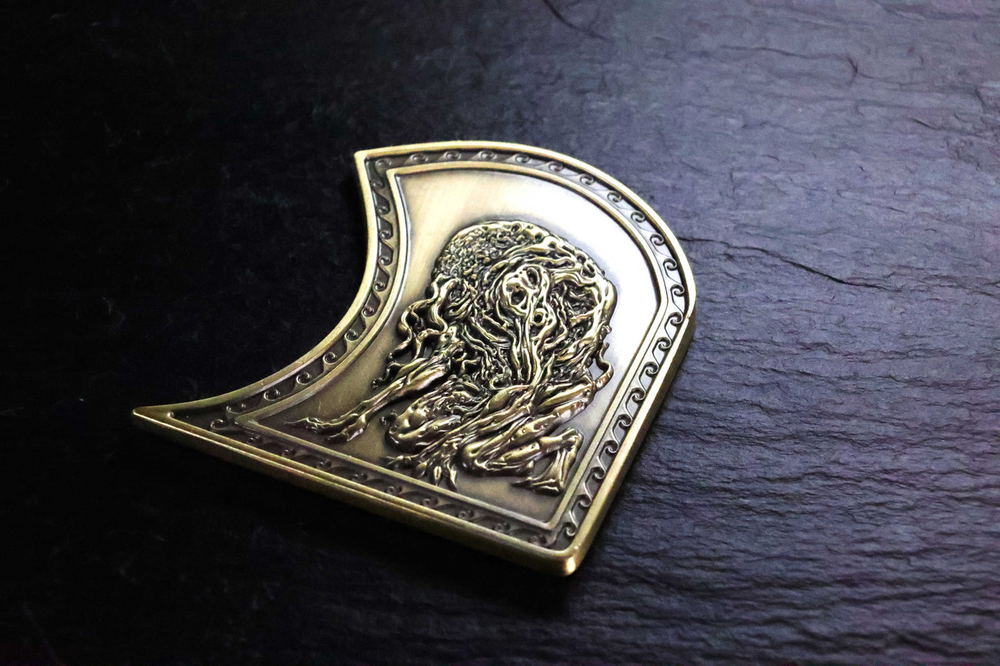 DiceNest  ***Spawn of Malignance– Eldritch Cthulhu Puzzle Coins