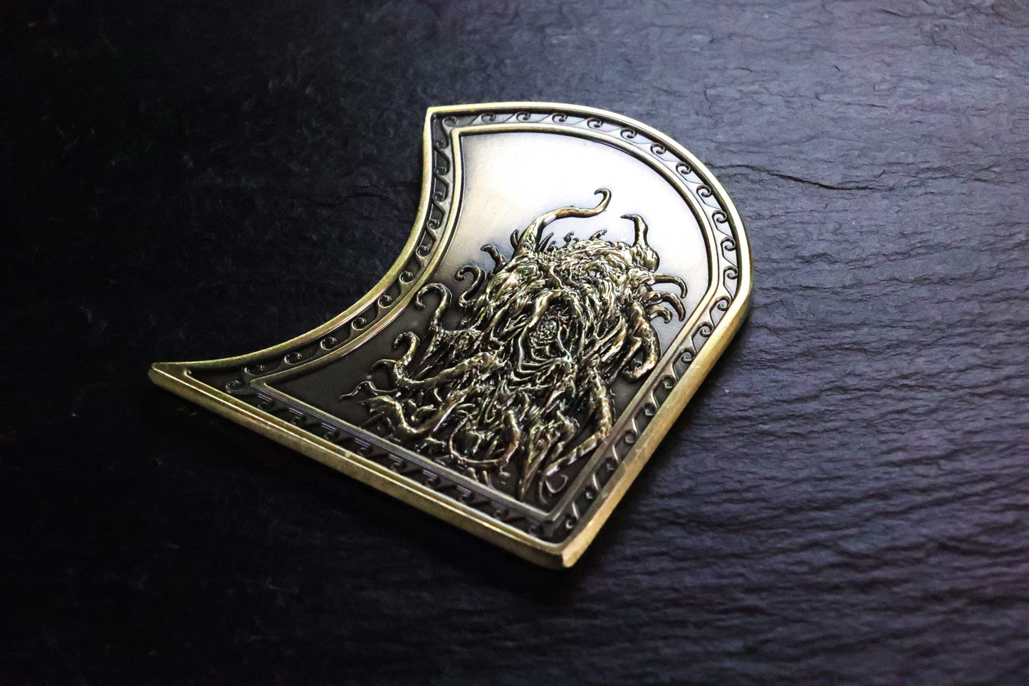 DiceNest  ***Spawn of Malignance– Eldritch Cthulhu Puzzle Coins