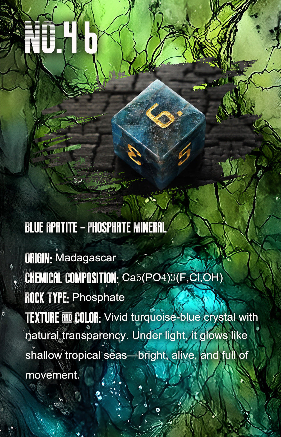 DiceNest  *** Mystic Realm G70 – Global Gemstone Dice Collection