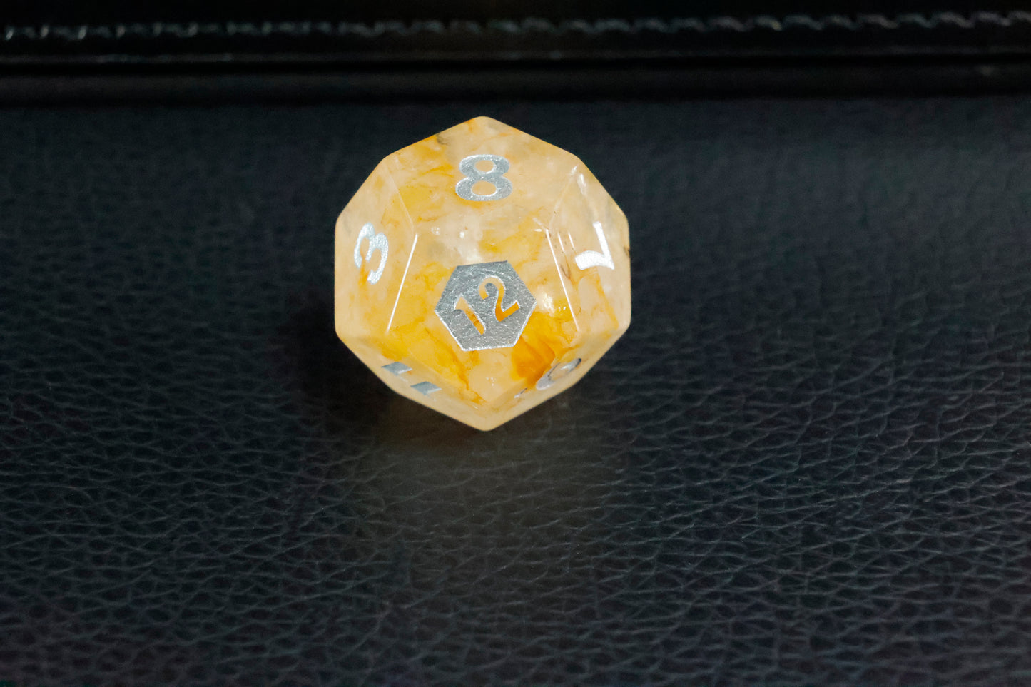 **DiceNest D&D Nightmare’s Eye- Citrine Dice Set
